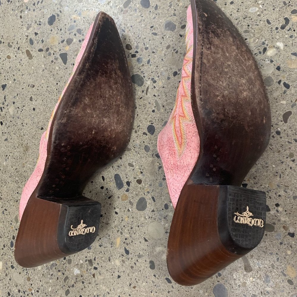 Watermelon Old Gringo Cowboy Shoe, 8 - Picture 4 of 4